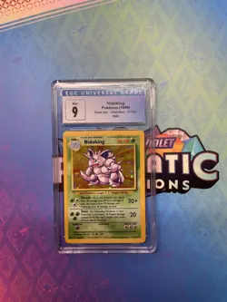 1999 Base Set Unlimited Nidoking Holo #11/102 Pokemon Card CGC 9 MINT - Image 1