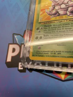 1999 Base Set Unlimited Nidoking Holo #11/102 Pokemon Card CGC 9 MINT - Image 2