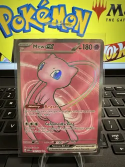 Pokemon TCG Mew EX 193/165 Scarlet & Violet Holo Card - Image 1