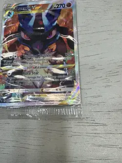 Pokemon TCG Lucario VSTAR SWSH291 Sealed Black Star Promo Crown Zenith NM C136 - Image 5