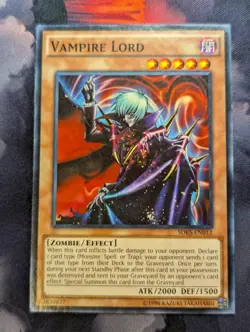 Vampire Lord - SDKS-EN012 - Unlimited - Common - Yugioh TCG - LP - Image 1