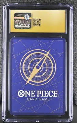 CGC 10 Pristine ONE PIECE Monkey D. Luffy OP07-109 SR 500 Years Future - Image 2