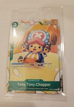 Tony Tony.Chopper ACEN 2026 Convention Promo One Piece Promotion Cards SEALED - Image 1