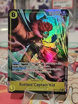 One Piece (Bandai) Eustass "Captain" Kid OP10-112 SR Alt Art - Image 2
