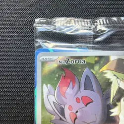 SEALED N's Zorua 189 Sv: Scarlet & Violet Promo Cards Holo - Image 2