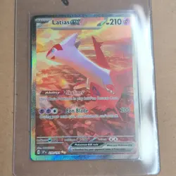 Latias ex 239/191 Sv08: Surging Sparks Full Art Holo EX Pokemon Card - Image 1