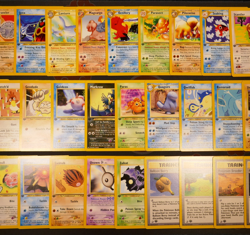 LP/NM(1st edition)COMPLETE Pokemon NEO REVELATION Set 37-Card UNCOMMON/COMMON ed - Image 3