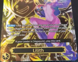 Bandai One Piece Lilith Egghead Foil Alternative Art Character Card 5000 Power - Image 5