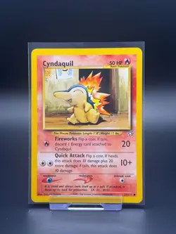 Cyndaquil 57/111 Neo Genesis LP Pokemon Card TCG - Image 1