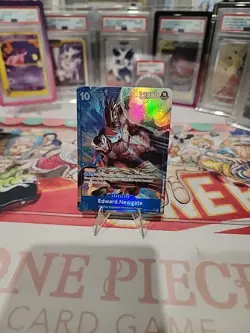 One Piece Edward.Newgate OP13-042 SR Alt Art Holo Character Card - Image 1