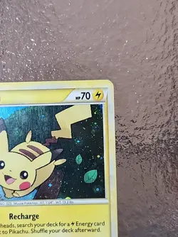 Pokemon TCG Pikachu HGSS03 Black Star Promos Holo Card Near Mint Condition - Image 2