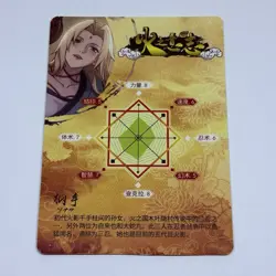 Tsunade - Naruto Trading Card SSR ‘79 Rainbow Holo Foil Anime Art Tc5 - Image 2
