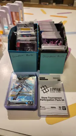 Gundam TCG Bulk Lot 500+ Cards + LR Hits And More (majority GD-03) - Image 1
