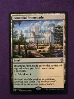 Bountiful Promenade Commander Legends: Battle for Baldur's Gate 348 NM MTG - Image 1