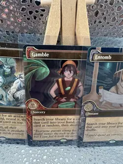 Mtg Entomb Gamble Enlightened Tutor Avatar Showcase Magic The Gathering Lot - Image 3