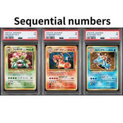 PSA 1 Pokemon Card Venusaur Charizard Blastoise Holo CD Promo Set 1999 Japanese - Image 1
