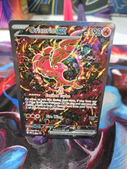 Oricorio ex 024 Phantasmal Flames Black Star Promo Full Art Pokemon TCG NM#11 - Image 1