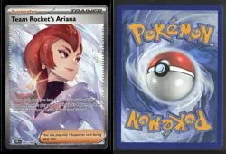 Team Rocket's Ariana 237/182 Destined Rivals Pokemon NM/M - Image 3