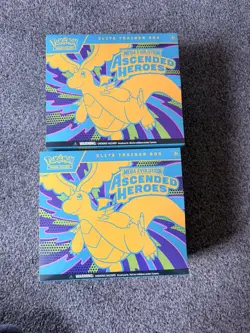 2 x Pokemon TCG Ascended Heroes ETB Elite Trainer Box Brand New Sealed 🔥🔥 - Image 1
