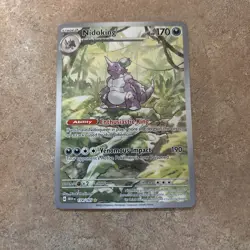 2023 Pokemon SV 151 Nidoking Illustration Rare #174/165 - Image 1