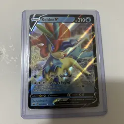 Pokemon TCG Keldeo V Sword & Shield 053/202 Holo Ultra Rare - Image 1