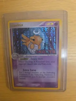 Shedinja 14/107 Deoxys Stamp Reverse Holo Pokemon TCG AMAZING Condition - Image 1