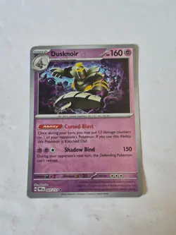 Dusknoir 037/131 Holo Rare Prismatic Evolutions Pokemon Reverse Holo Near Mint - Image 1