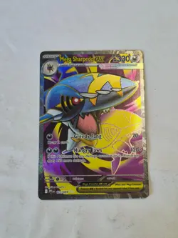 Mega Sharpedo ex 113/094 Ultra Rare Phantasmal Flames Pokemon Holo Near Mint - Image 1