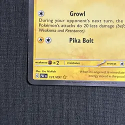 2024 Pokemon Paldean Fates Shiny Rare #131 Pikachu - Image 5