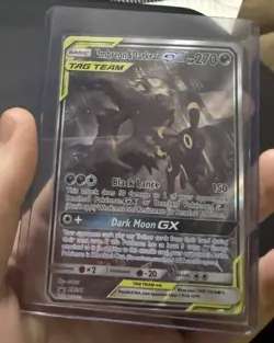 Pokemon TCG Umbreon & Darkrai GX SM241 TAG TEAM Promo Holo 270 HP English - Image 1
