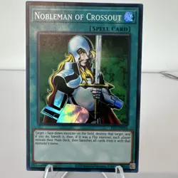 Yu-Gi-Oh Nobleman of Crossout PSV-EN034 Pharaoh's Holo 25th Anniversary - Image 1