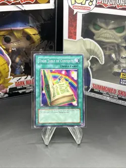 YUGIOH TOON TABLE OF CONTENTS DB2-EN121 COMMON UNLIMITED ED NM - Image 2