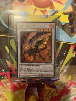 Yugioh - Red Wyvern HSRD-EN022 1st Edition Secret Rare - Image 1