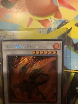 Yugioh - Red Wyvern HSRD-EN022 1st Edition Secret Rare - Image 2
