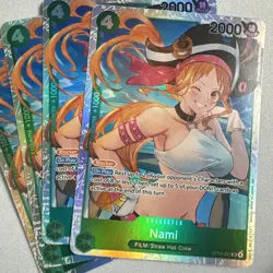 One Piece TCG Nami OP14-031 SR Foil English - Image 1