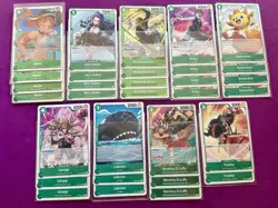 One Piece TCG Red Green Luffy Beginner Deck 4x Nami OP14-031 SR Ready To Play - Image 4