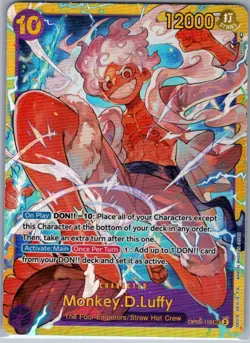 Monkey.D.Luffy OP05-119 SEC English Awakening of the New Era - One Piece - NM - Image 1