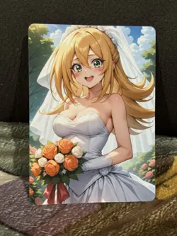 CUSTOM DARK MAGICIAN GIRL YUGIOH CARD UNCENSORED - Image 1
