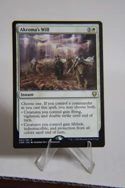 Akroma's Will 3 Commander Legends NM English 1012 - Image 1