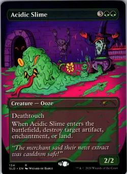 Acidic Slime Secret Lair Drop Series Rare NM Magic: The Gathering 134 Normal - Image 1