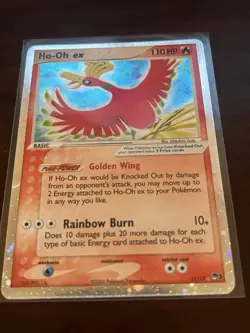 The Pokemon Company Ho-Oh ex POP Series 3 017/017 Ultra Rare EX Holo English - Image 1