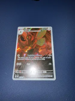 Pokemon TCG Scizor Holo Illustration Rare SV03: Obsidian Flames 205/197 LP - Image 2