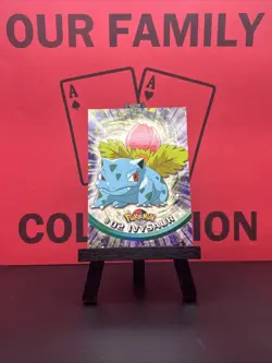 Ivysaur #02 Pokemon Topps TV Animation Edition Blue Logo 1999 NM - Image 1