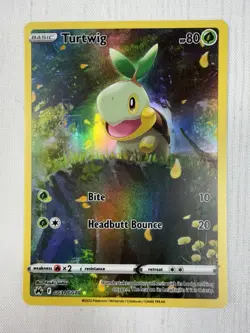 Turtwig Pokemon • Holo Rare • GG31/GG70 Crown Zenith: Galarian Gallery NM - Image 1