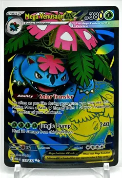 Mega Venusaur ex - Mega Evolution 155/132 - Ultra Rare - NM - Pokemon - Image 1