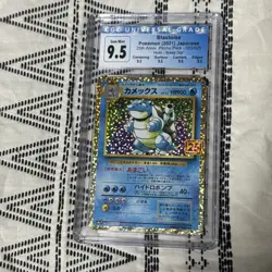 CGC 9.5 Blastoise (#003/025) / 2021 Japanese Pokemon 25th Anniversary Promo Pk. - Image 2
