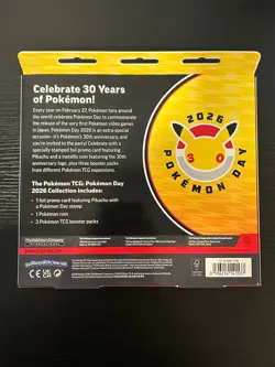 Pokemon TCG Pokemon Day 2026 Collection Box 30th Anniversary - Brand New, Sealed - Image 2