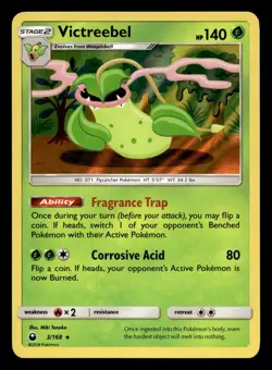 Victreebel 3/168 Rare Celestial Storm Holo Pokemon NM - Image 1