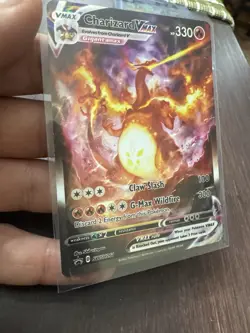 Pokemon TCG Charizard VMAX SWSH261 Sword & Shield Promo Holo Card NM Condition - Image 1