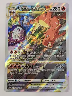 2019-2023 Pokemon SWSH Black Star Promos Charizard VST #SWSH262 - Image 1